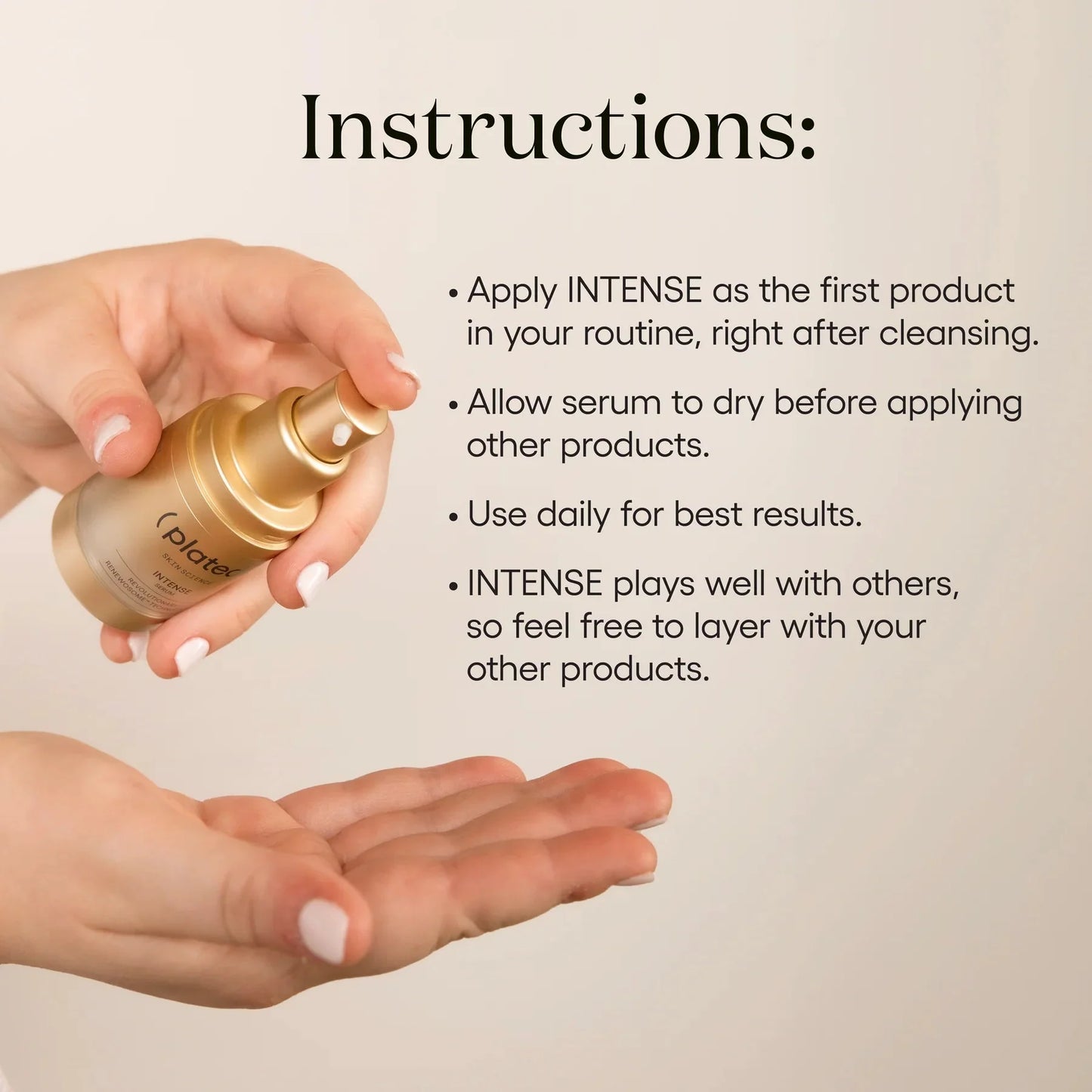 (plated) Skin Science INTENSE Serum