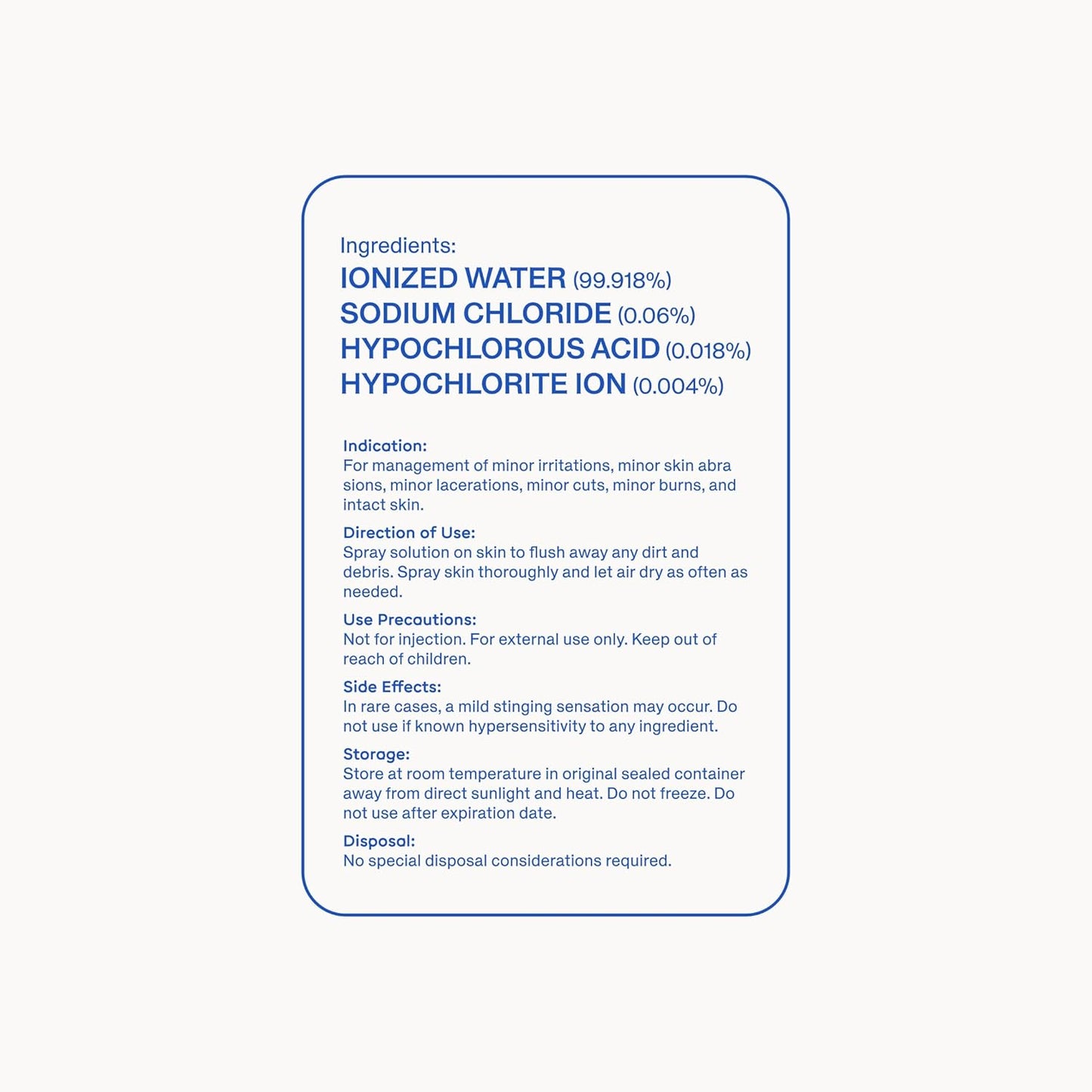 MAGIC MOLECULE Hypochlorus Skin Cleanser for All Types